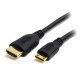 StarTech.com Cable HDMI de alta velocidad con Ethernet 50cm - HDMI a Mini HDMI - Macho a Macho HDACMM50CM